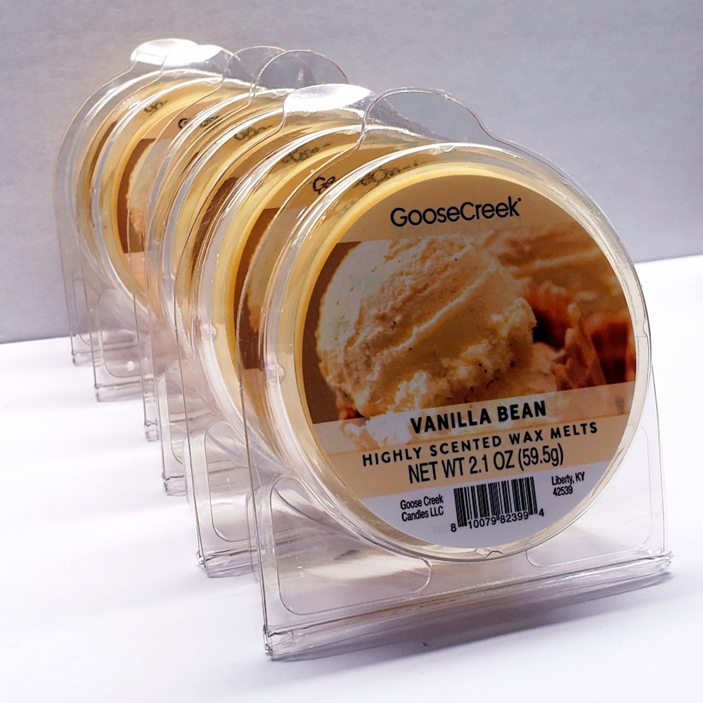 VANILLA BEAN-Goose Creek Highly Scented Wax Melts- $8 per pack